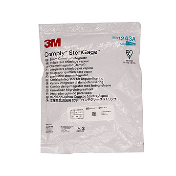 3M 灭菌书写指示胶带压力蒸汽用 1322L （50张/盒 15盒/箱）