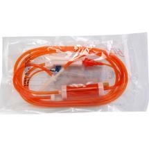 洪达HD 避光输液器 P-P 塑钢针 全塑 0.7mm 避光型 (40套/包)