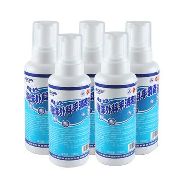 LIRCON利尔康 葡清免洗泡沫外科手消毒液 500ml （24瓶/箱）